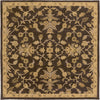 Black, Medium Brown, Mustard, Brown, Charcoal / 8' Square