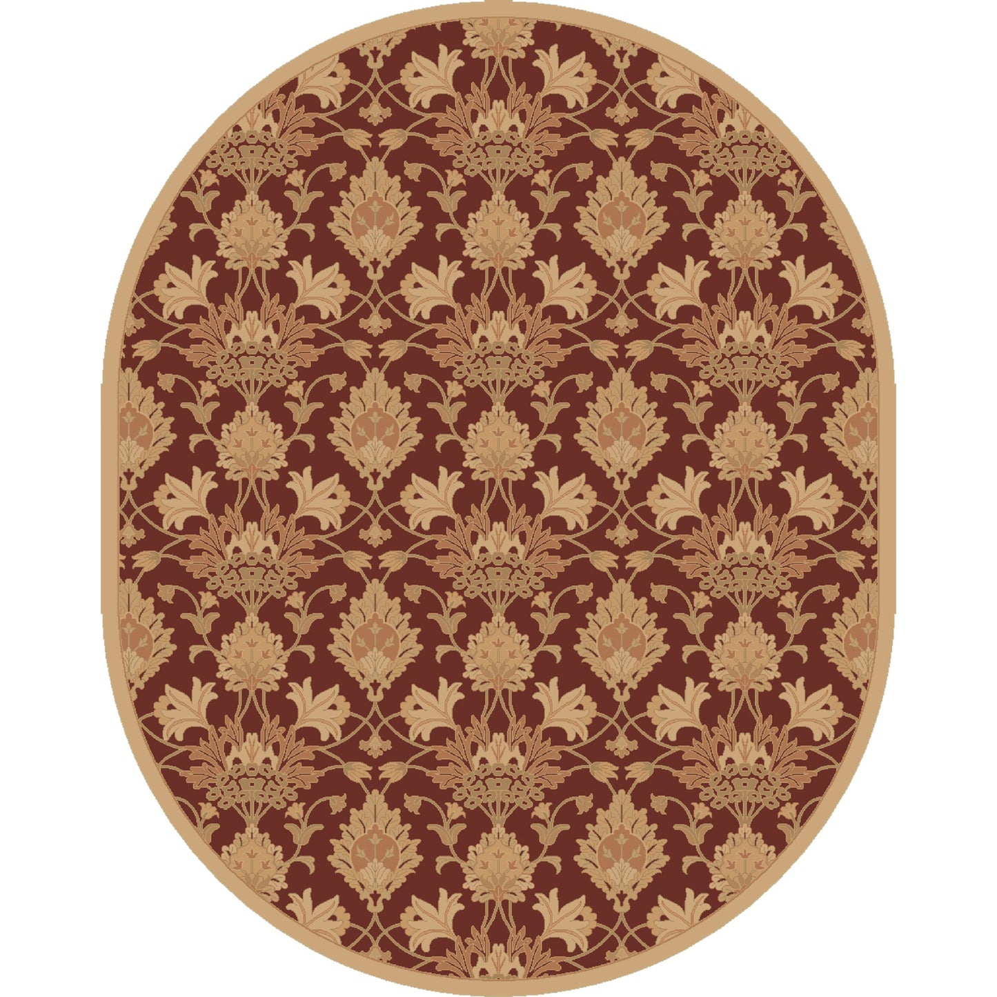 002 61211-9479 | Primary Silo | Caesar Rug - 12915 by Surya in burgandy, tan, rust, camel, olive. Made from 100% wool in a unique style.