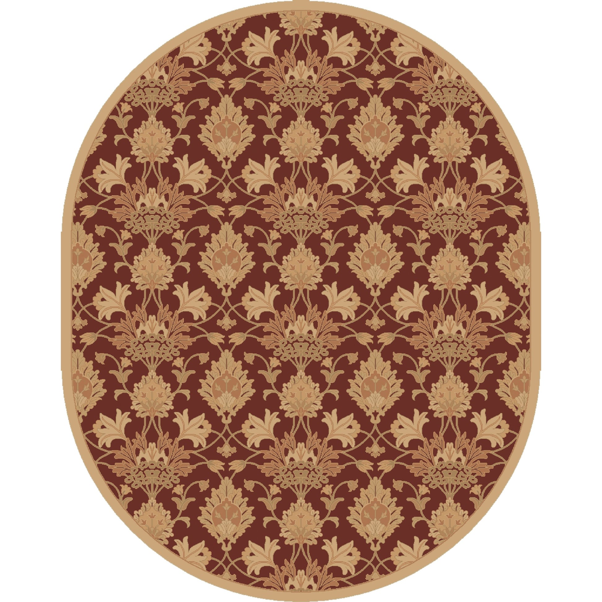 Caesar Rug - 12915 by Surya in burgandy, tan, rust, camel, olive. Made from 100% wool in a unique style.