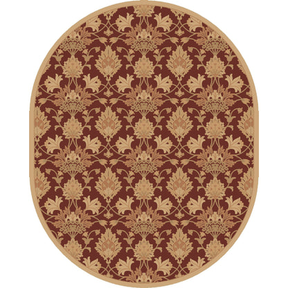 Caesar Rug - 12915 by Surya in burgandy, tan, rust, camel, olive. Made from 100% wool in a unique style.