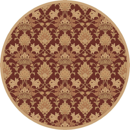 Caesar Rug - 12915 by Surya in burgandy, tan, rust, camel, olive. Made from 100% wool in a unique style.