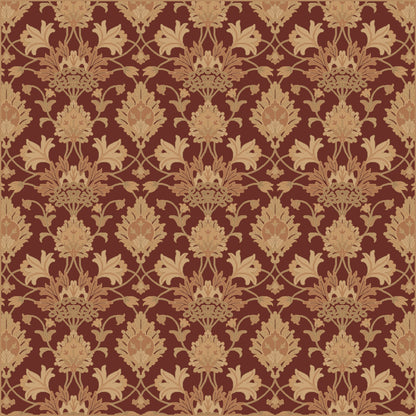 Caesar Rug - 12915 by Surya in burgandy, tan, rust, camel, olive. Made from 100% wool in a unique style.