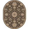 Dark Brown, Olive, Light Gray, Charcoal, Taupe / 4' Round