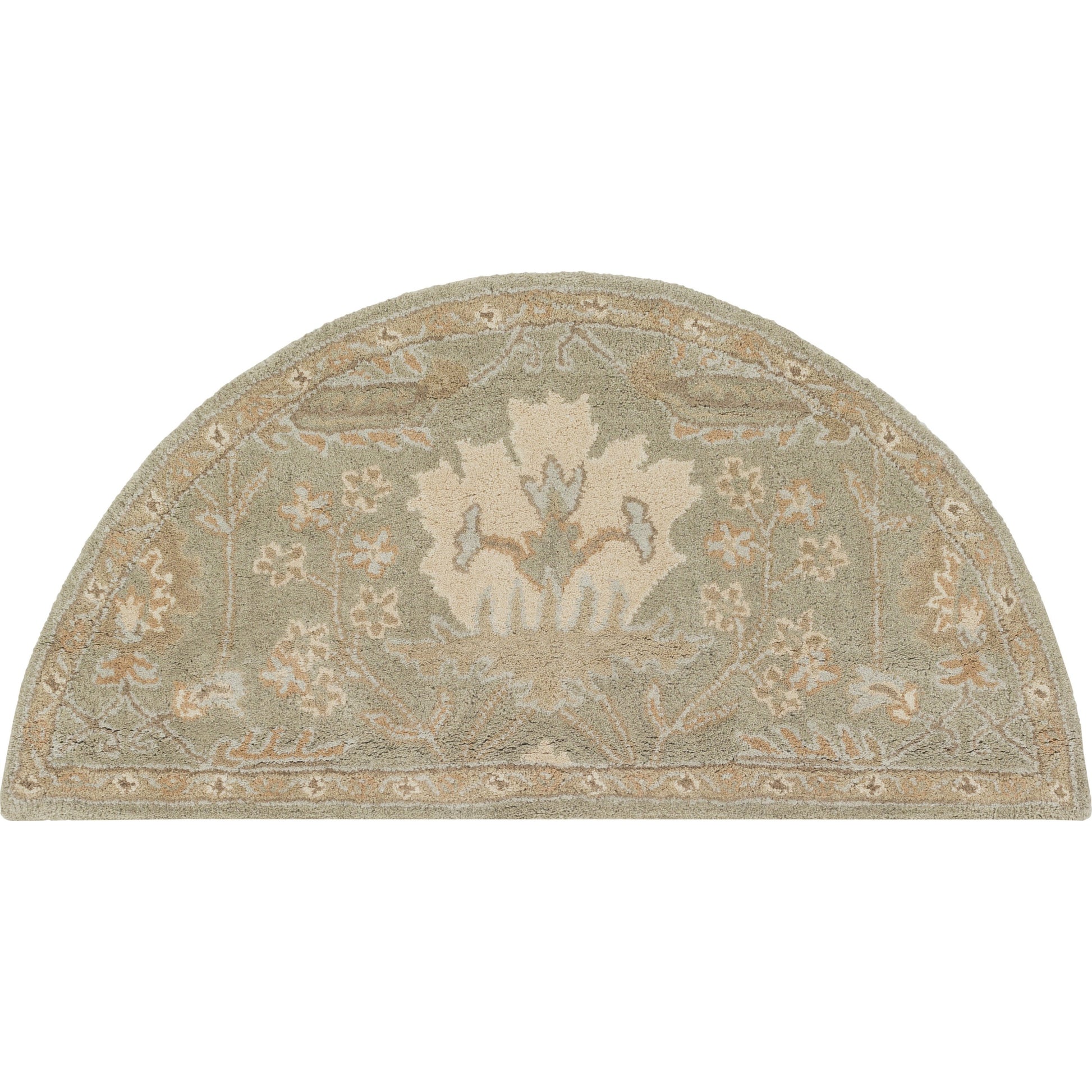 Caesar Rug - 12918 by Surya in burgandy, olive, dusty sage, tan, dark brown. Made from 100% wool in a unique style.