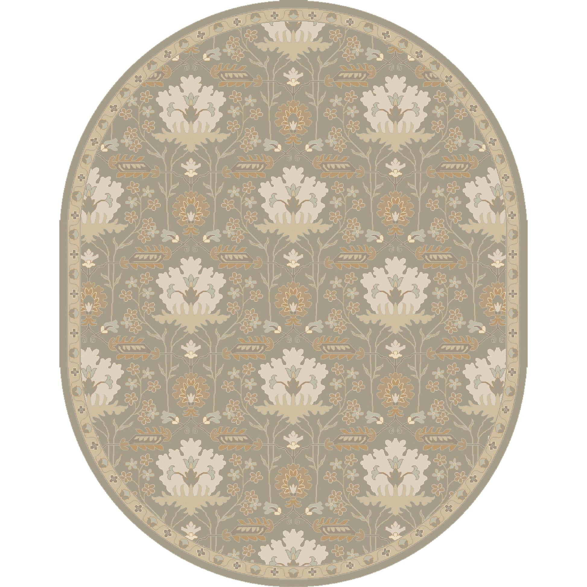 Caesar Rug - 12918 by Surya in burgandy, olive, dusty sage, tan, dark brown. Made from 100% wool in a unique style.