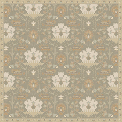 Caesar Rug - 12918 by Surya in burgandy, olive, dusty sage, tan, dark brown. Made from 100% wool in a unique style.