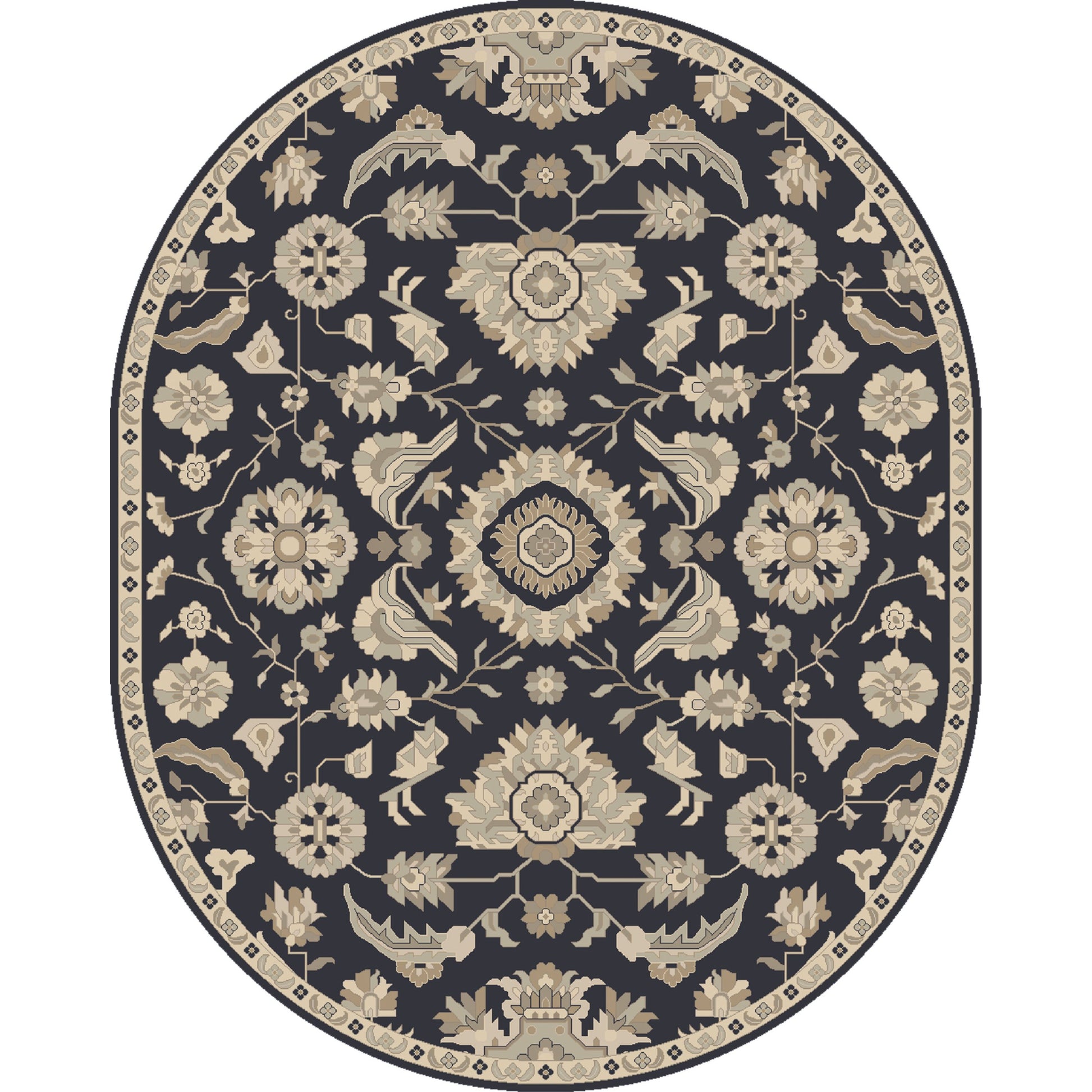 Caesar Rug - 12919 by Livabliss. Made from 100% wool in a unique style.