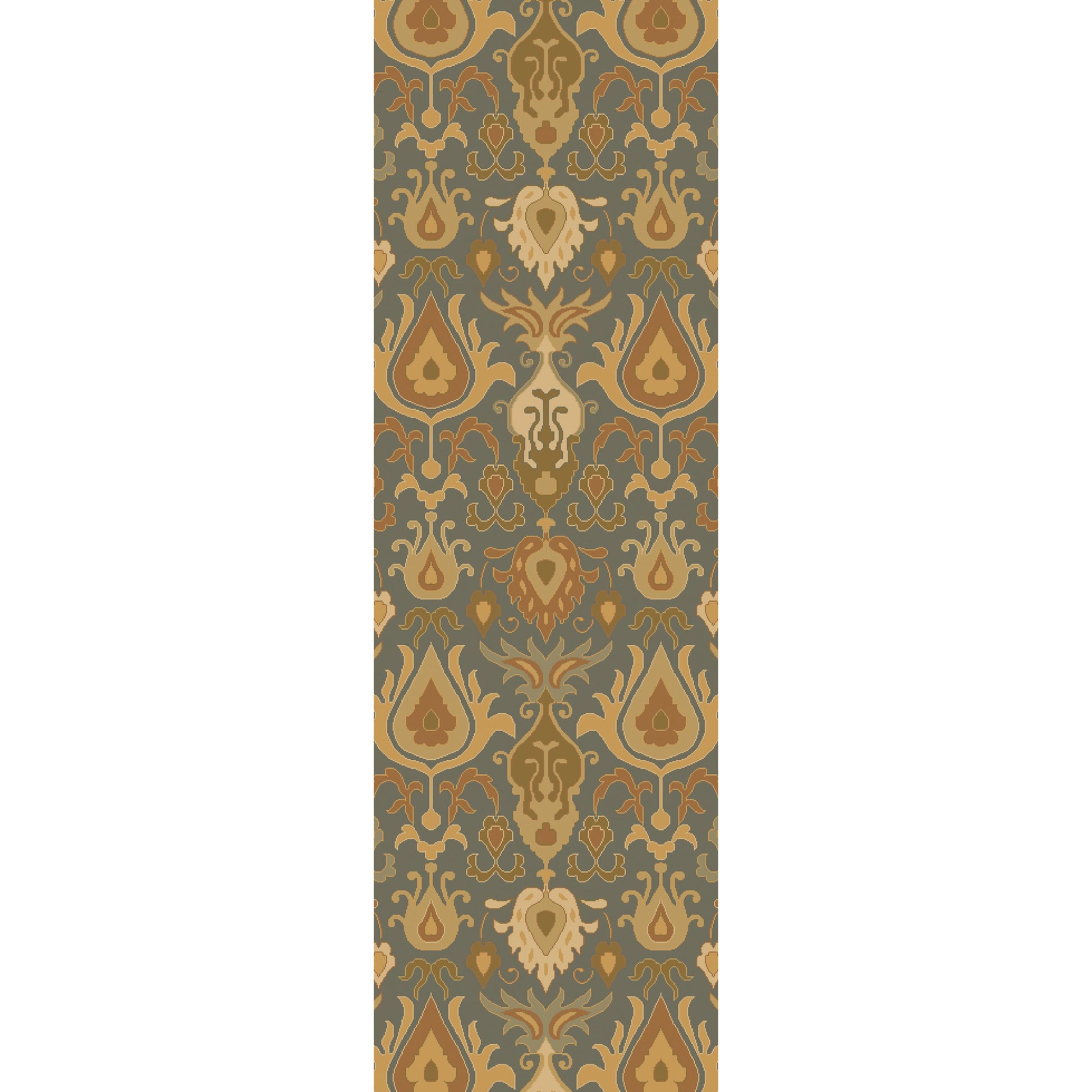 Caesar Rug - 13062 by Surya in ivory, olive, tan, dark blue. Made from 100% wool in a unique style.