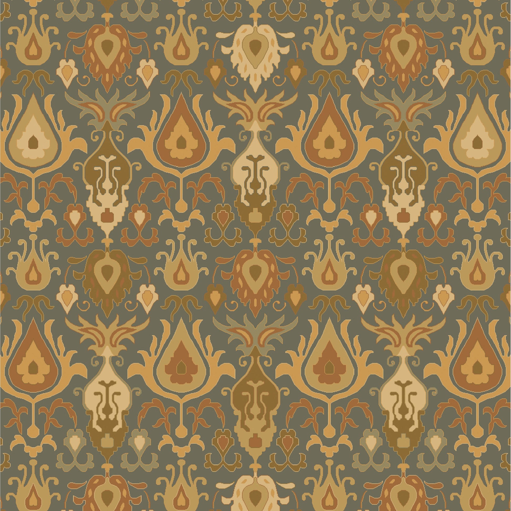 Caesar Rug - 13062 by Surya in ivory, olive, tan, dark blue. Made from 100% wool in a unique style.