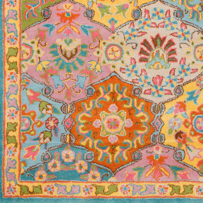 Caesar Rug - 374 by Surya in charcoal, olive, sage, tan, dark brown. Made from 100% wool in a unique style.