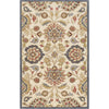 Rust, Burgundy, Dark Blue, Sage, Brown, Medium Brown / 2' x 3'