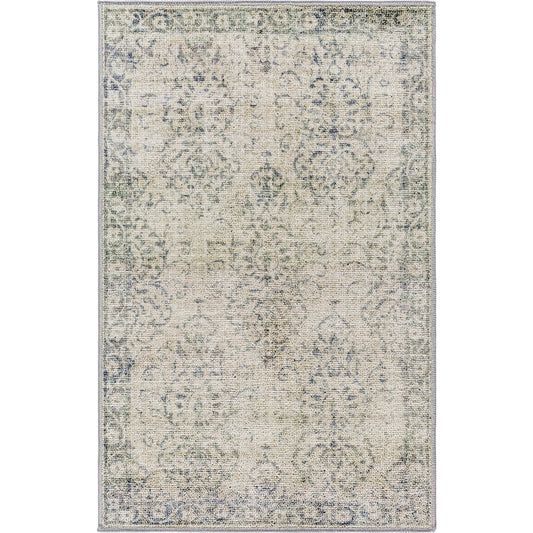 Calhoun Rug - 33419 by Livabliss in beige, medium gray, gray, white. Made from main: 100% polyester in a unique style.