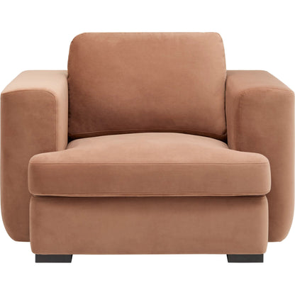 Cahill Accent Chair by Surya in charcoal and painted. Made from polyester, rubber wood, polyurethane foam, dacron in a transitional style.