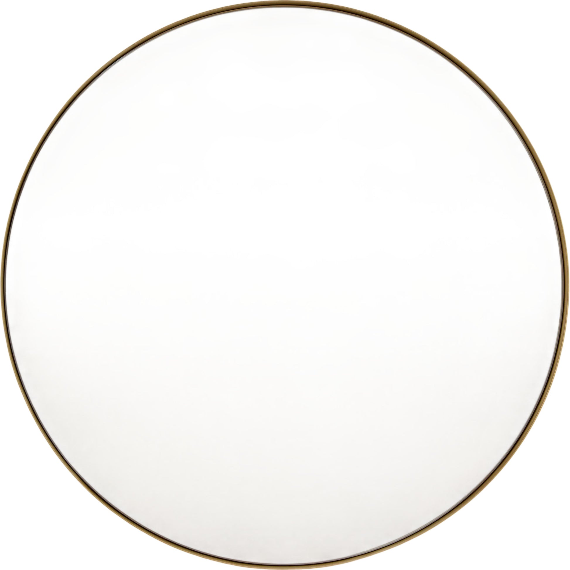 Carbondale Round Accent Mirror by Livabliss in gold. Made from iron in a unique style.