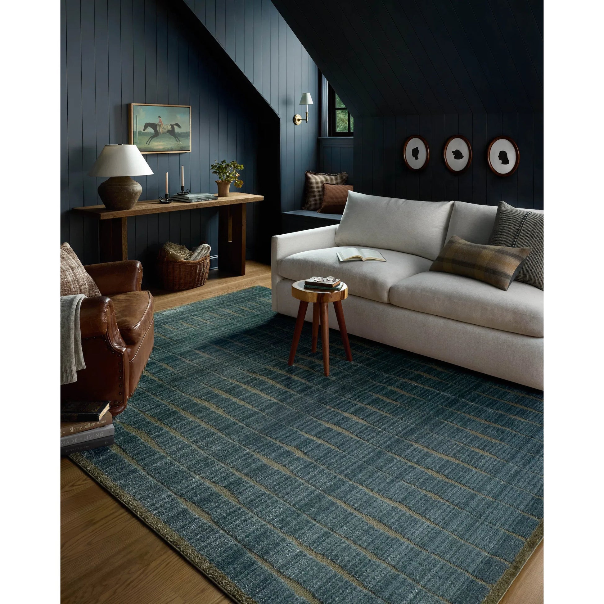Calvin CLV-02 Rug by Chris Loves Julia x Loloi. Made from 50% polyester, 50% polypropylene in a unique style.