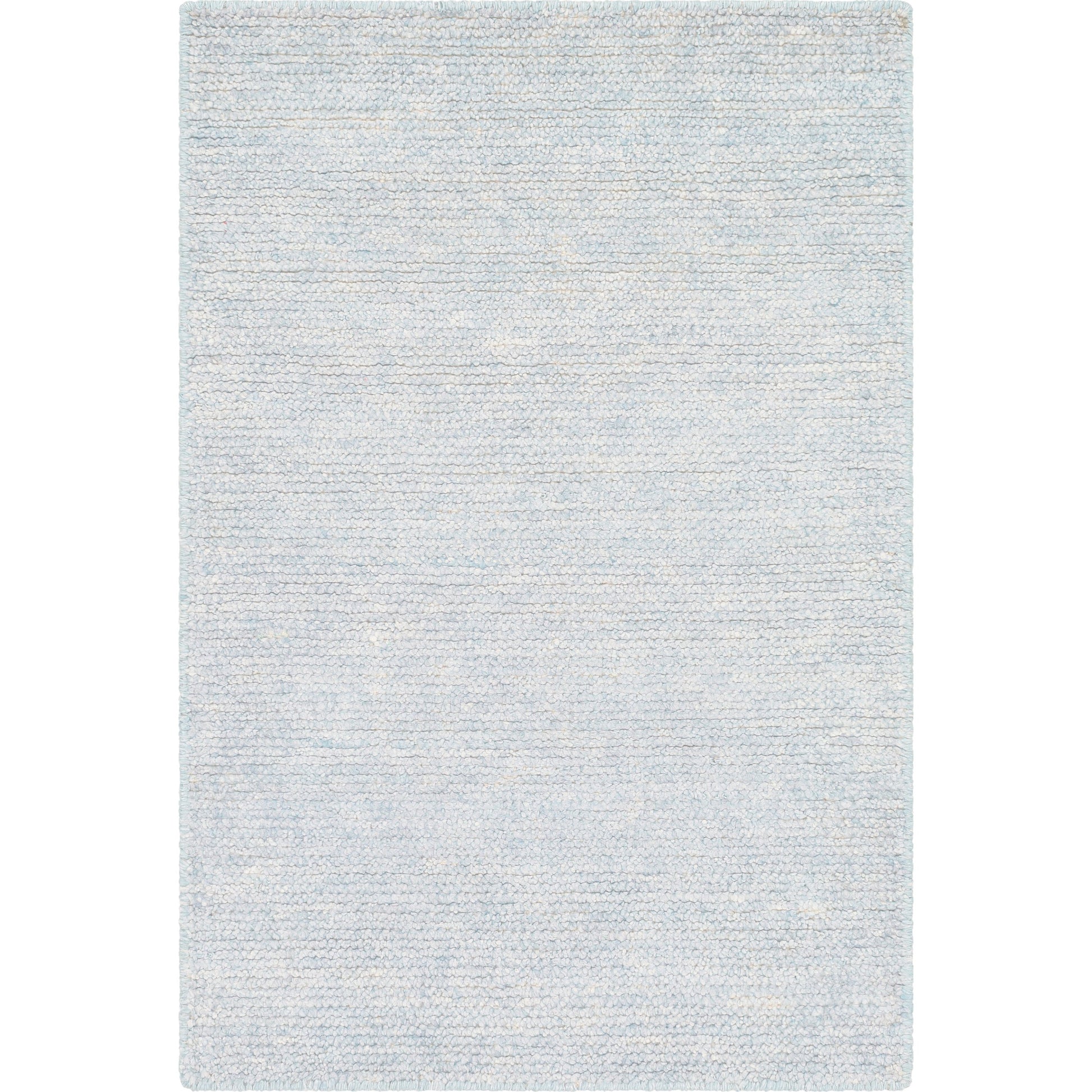 Calm CAM-2300 Rug by Surya in pale blue. Made from 100% viscose in a unique style.