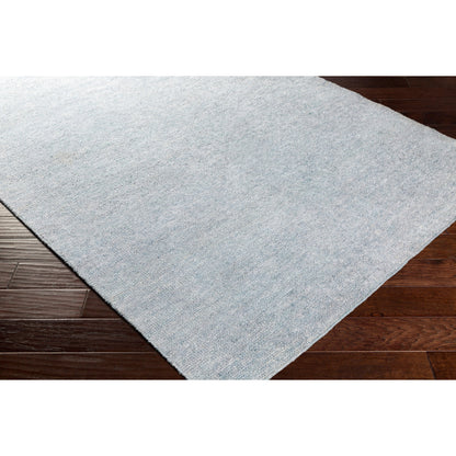 Calm CAM-2300 Rug by Surya in pale blue. Made from 100% viscose in a unique style.