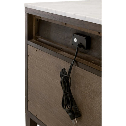 Cambria Nightstand by Essentials For Living. Made from unique in a transitional style.