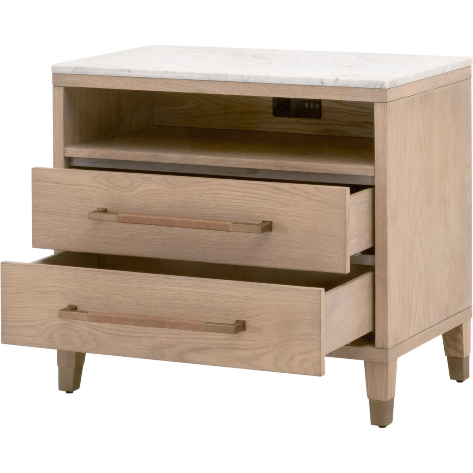 Cambria Nightstand by Essentials For Living. Made from unique in a transitional style.