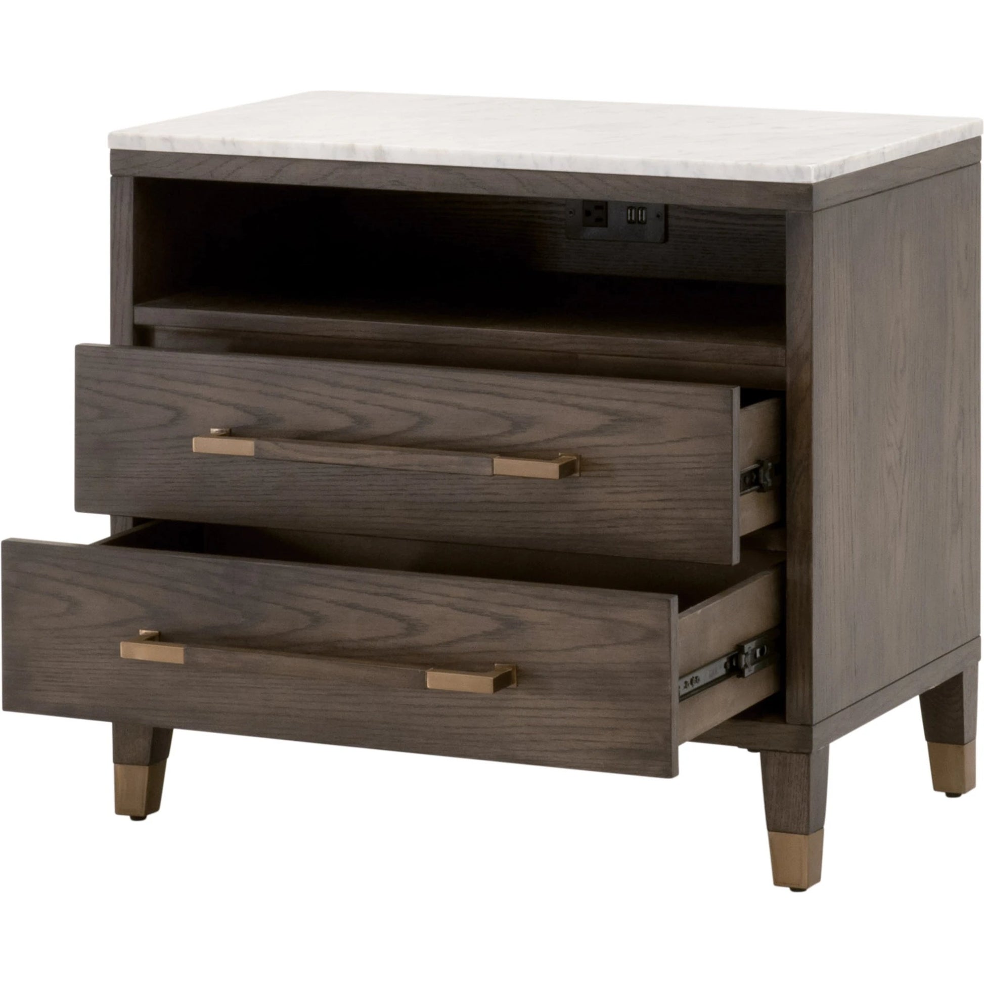 Cambria Nightstand by Essentials For Living. Made from unique in a transitional style.