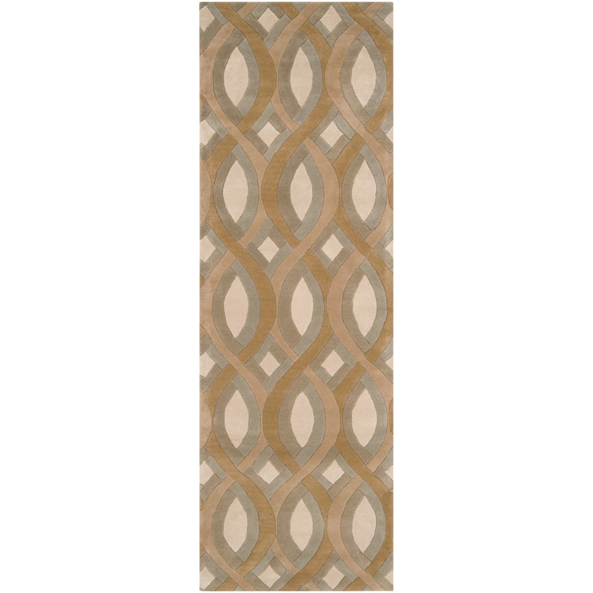 Modern Classics Rug - 219 by Surya in brown, tan, gray. Made from 100% new zealand wool in a unique style.