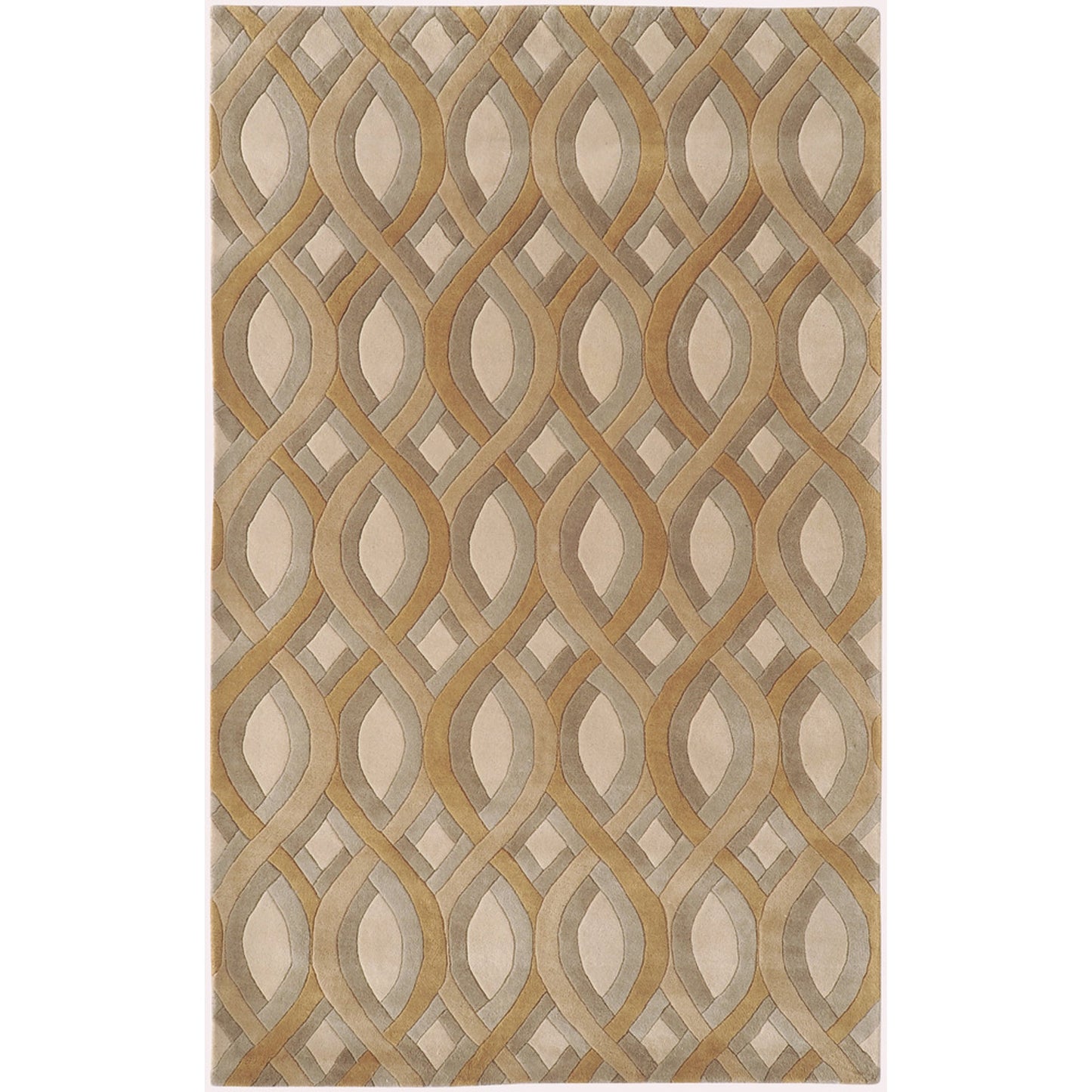 001 18150-9717 | Primary Silo | Modern Classics Rug - 219 by Surya in brown, tan, gray. Made from 100% new zealand wool in a unique style.