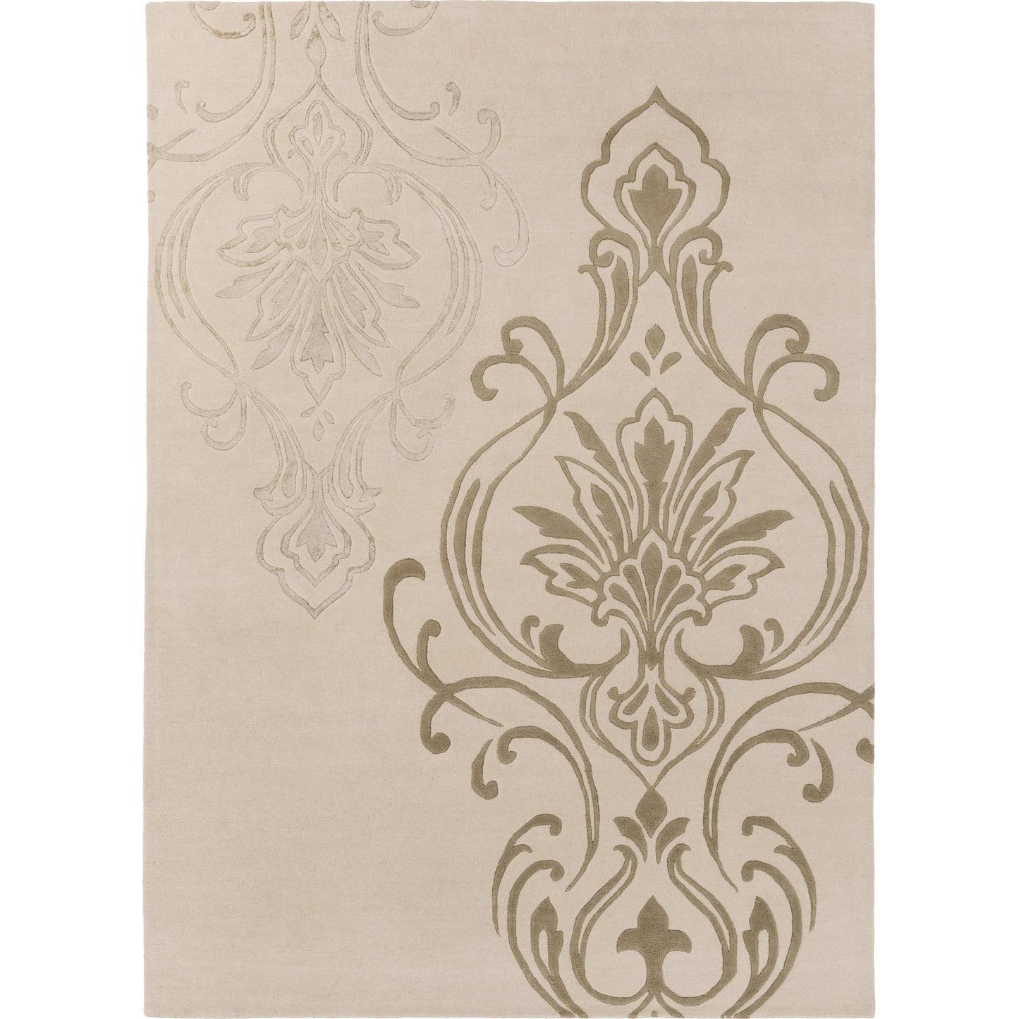004 18178-9712 | Primary Silo | Modern Classics Rug - 226 by Surya in ivory, light olive, beige. Made from 100% new zealand wool in a unique style.