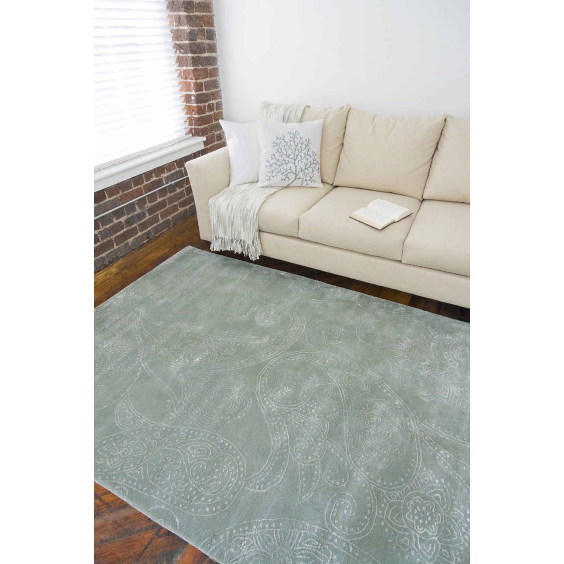 Modern Classics II CAN-2077 Rug by Surya in gray, off-white. Made from 100% new zealand wool in a unique style.