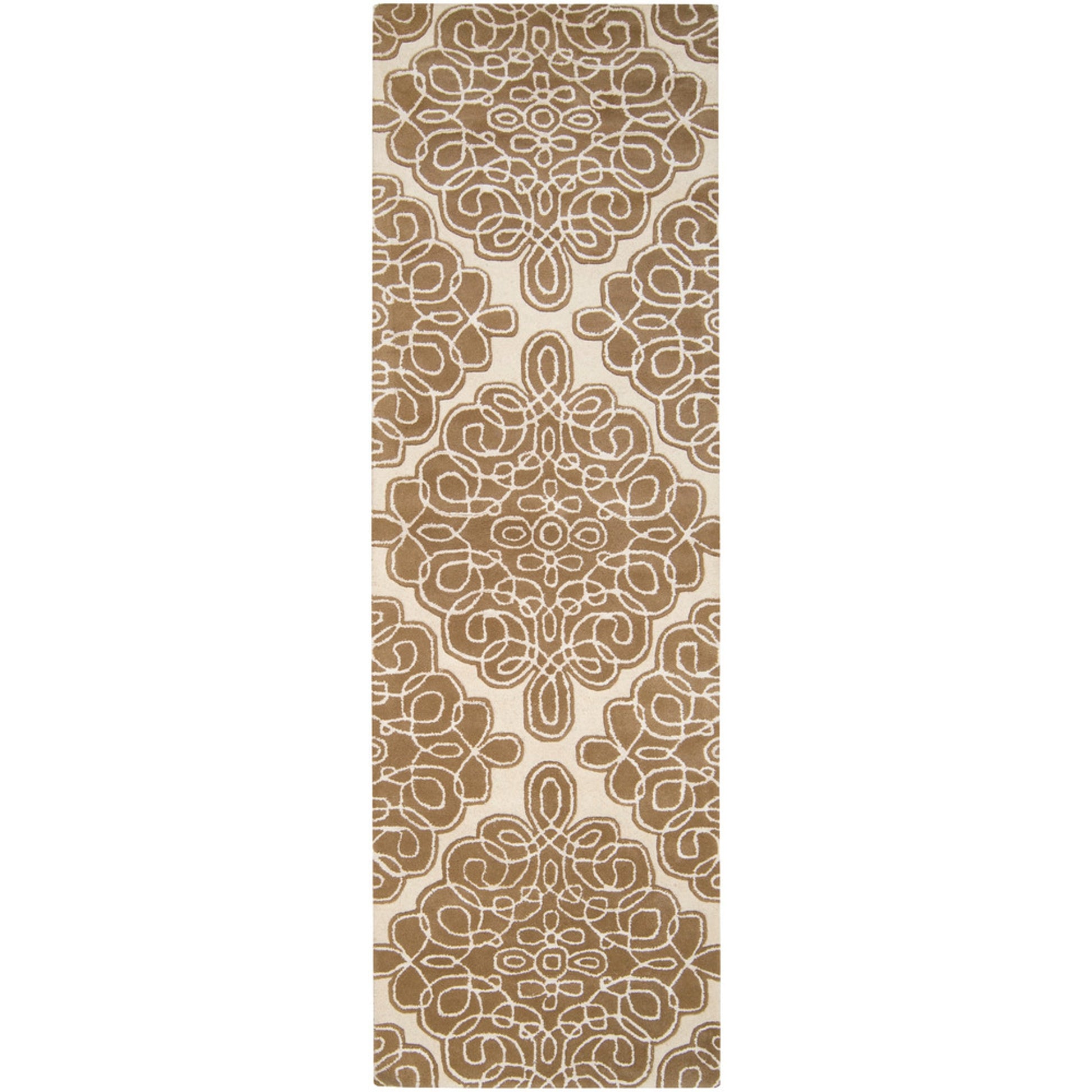 Modern Classics Rug - 266 by Surya in denim, light beige, cream. Made from 100% new zealand wool in a unique style.