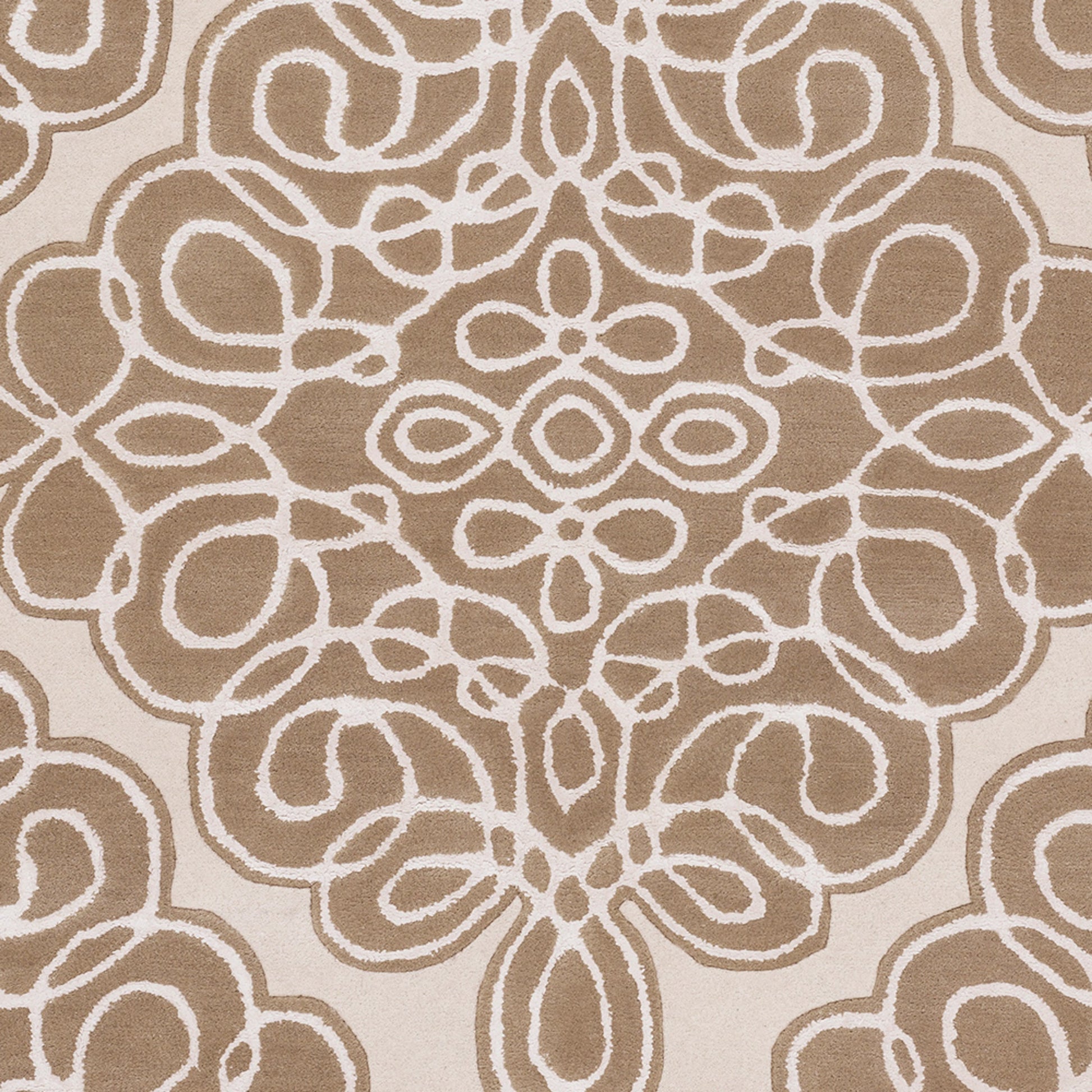 Modern Classics Rug - 266 by Surya in denim, light beige, cream. Made from 100% new zealand wool in a unique style.