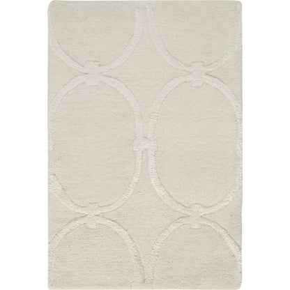 Modern Classics Rug - 412 by Surya in light beige. Made from 100% new zealand wool in a unique style.