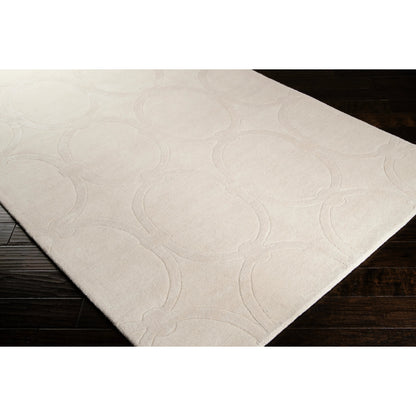 Modern Classics Rug - 412 by Surya in light beige. Made from 100% new zealand wool in a unique style.