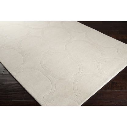 Modern Classics Rug - 412 by Surya in light beige. Made from 100% new zealand wool in a unique style.