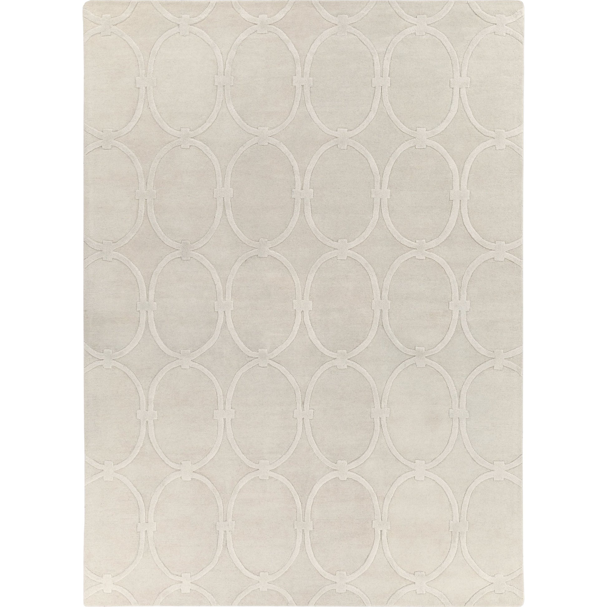 Modern Classics Rug - 412 by Surya in light beige. Made from 100% new zealand wool in a unique style.