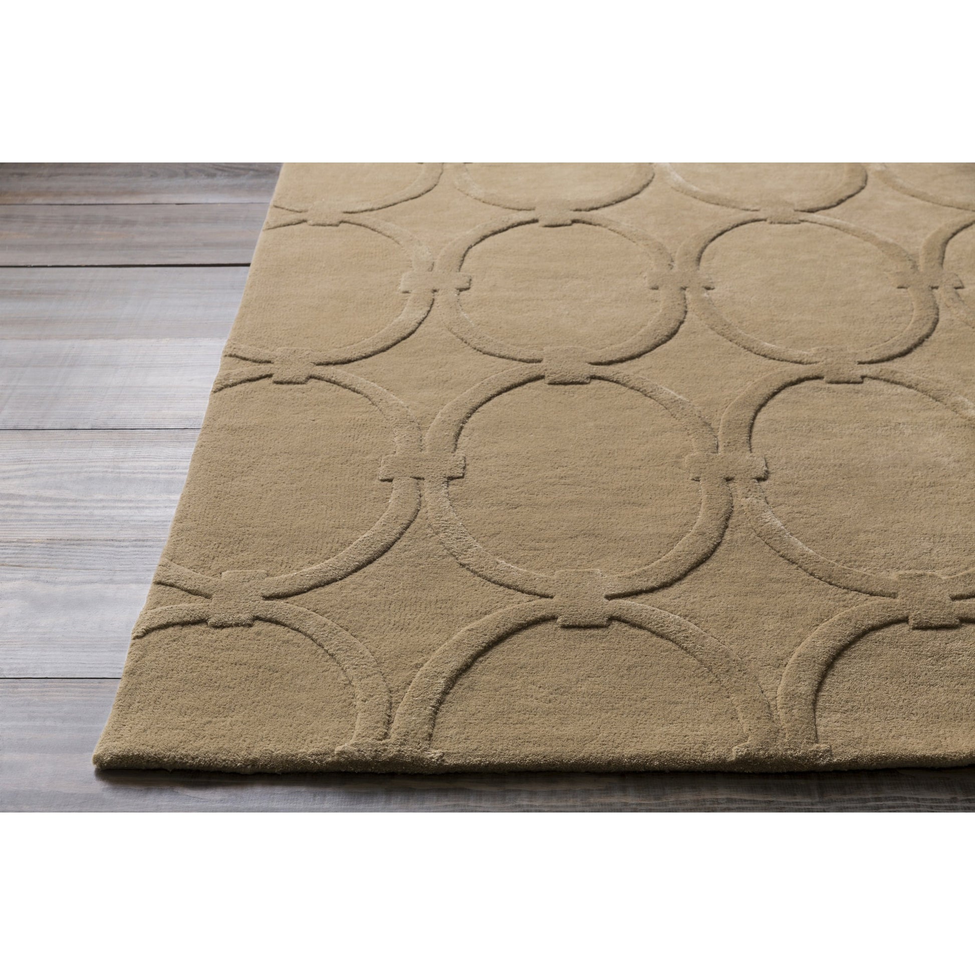 Modern Classics Rug - 412 by Surya in light beige. Made from 100% new zealand wool in a unique style.