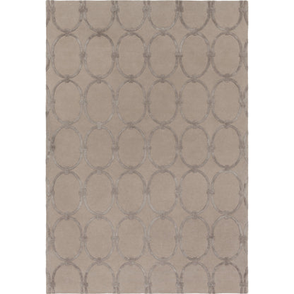 Modern Classics Rug - 412 by Surya in light beige. Made from 100% new zealand wool in a unique style.