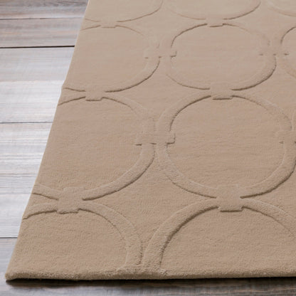 Modern Classics Rug - 412 by Surya in light beige. Made from 100% new zealand wool in a unique style.