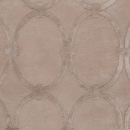 Modern Classics Rug - 412 by Surya in light beige. Made from 100% new zealand wool in a unique style.