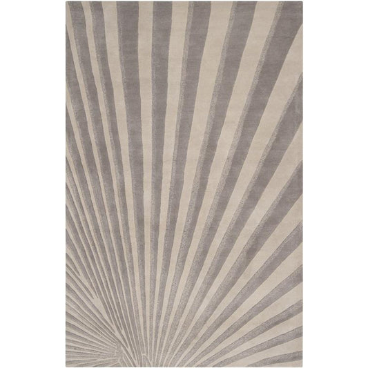 Modern Classics Rug - 1464 by Surya in medium gray, off-white, light gray. Made from 100% new zealand wool in a unique style.