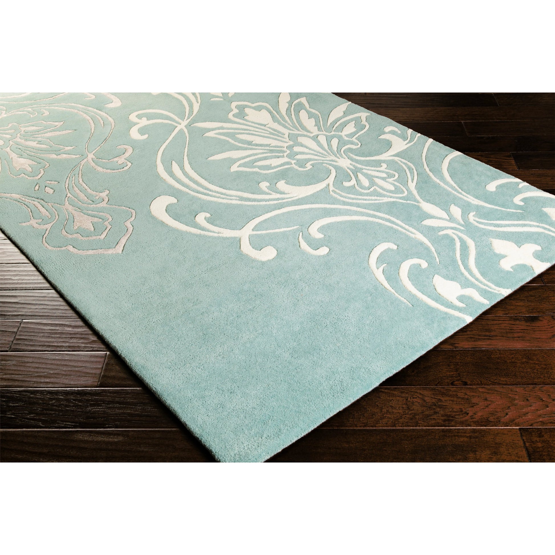 Modern Classics Rug - 226 by Surya in ivory, light olive, beige. Made from 100% new zealand wool in a unique style.