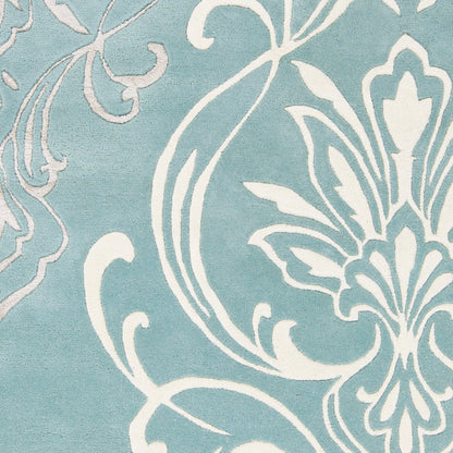 Modern Classics Rug - 226 by Surya in ivory, light olive, beige. Made from 100% new zealand wool in a unique style.