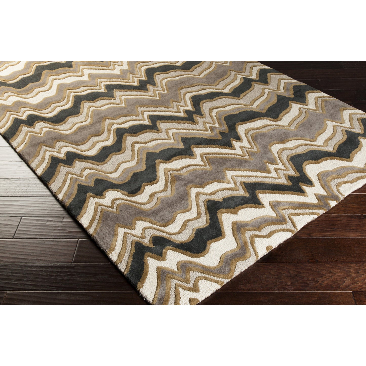 005 65337-9717 | Closeup | Modern Classics Rug - 684 by Surya. Made from 100% new zealand wool in a unique style.