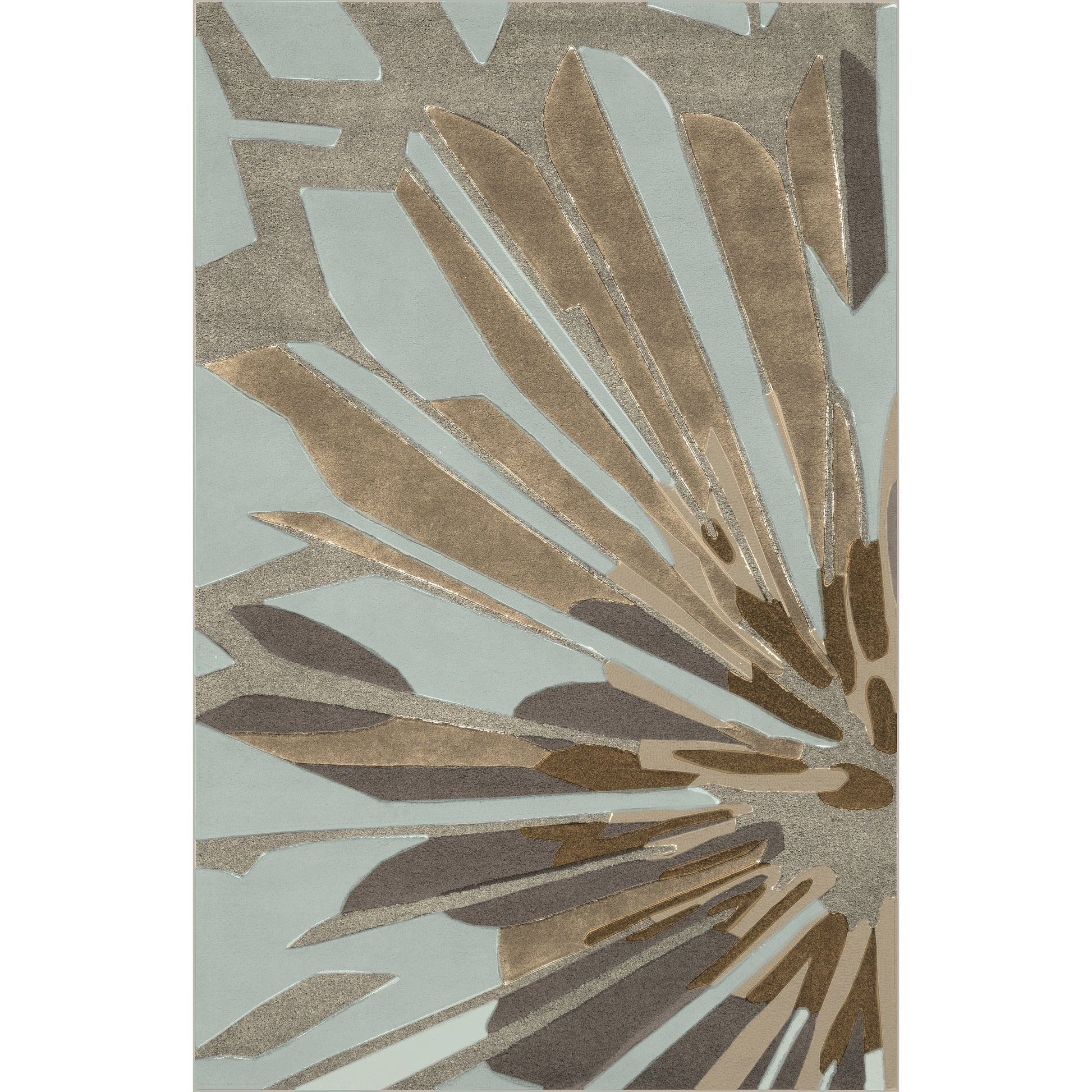 Modern Classics Rug - 830 by Surya in oatmeal, olive, gray, light gray, dark brown. Made from 100% new zealand wool in a unique style.