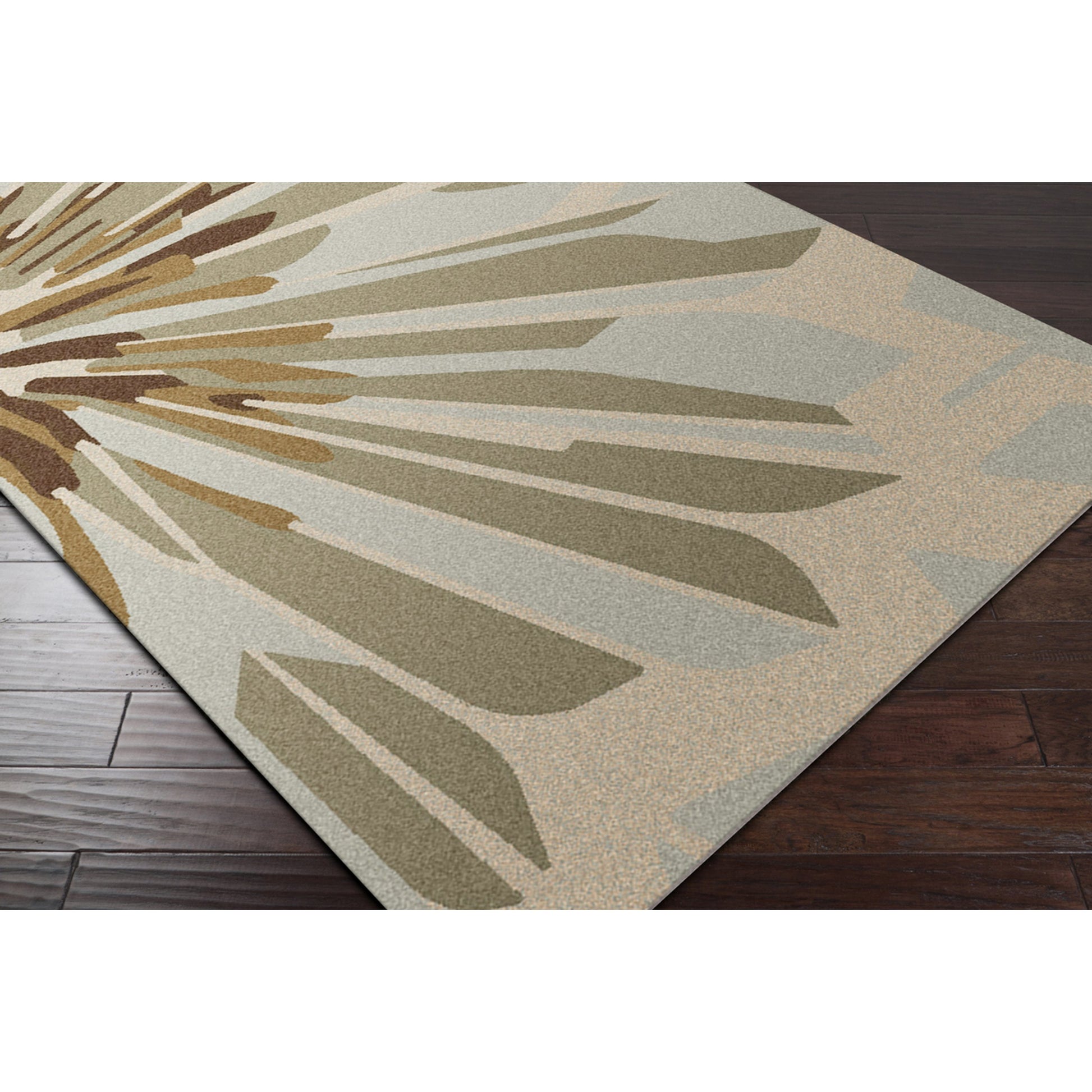 Modern Classics Rug - 830 by Surya in oatmeal, olive, gray, light gray, dark brown. Made from 100% new zealand wool in a unique style.