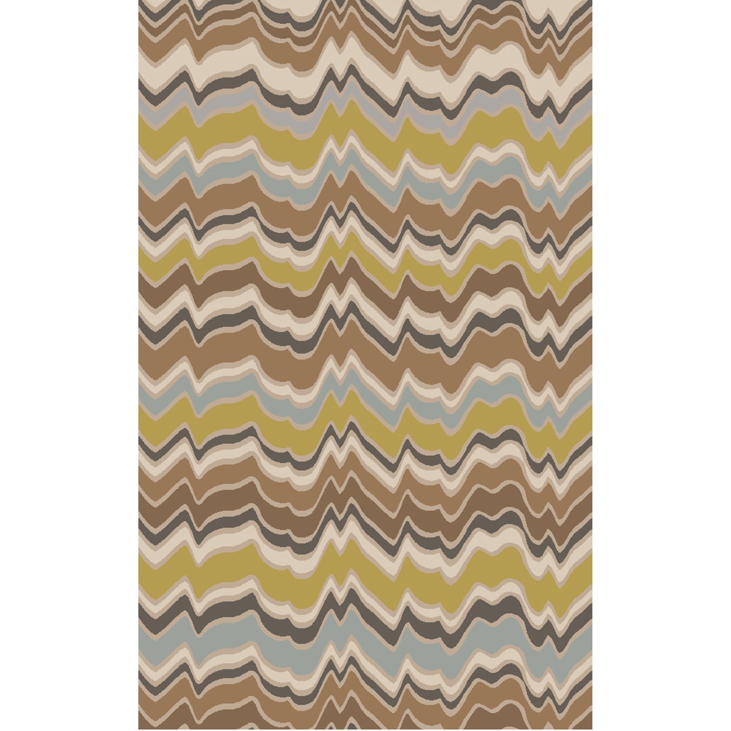 001 46654-9717 | Primary Silo | CAN-2042 Rug by Surya in light sage, tan, charcoal, dark brown. Made from 100% new zealand wool in a unique style.