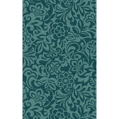 Modern Classics Rug - 840 by Surya in deep teal, dusty sage. Made from 100% new zealand wool in a unique style.