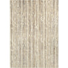 Cream, Tan, Medium Brown / 2'6" x 8'