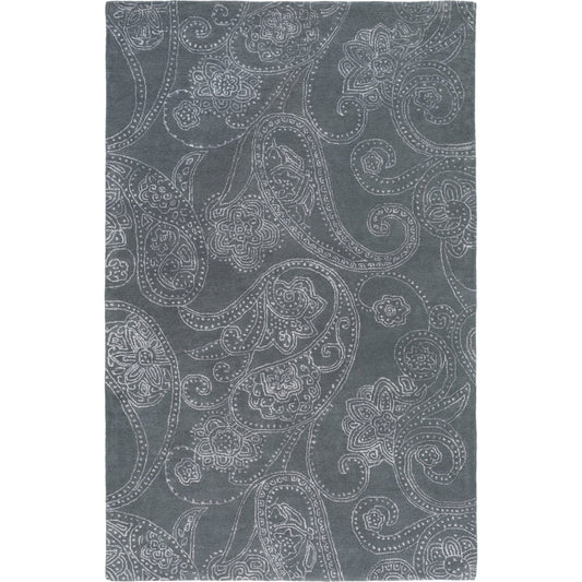 Modern Classics II Rug - 227 by Surya in gray, off-white. Made from 100% new zealand wool in a unique style.