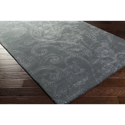 Modern Classics II CAN-2077 Rug by Surya in gray, off-white. Made from 100% new zealand wool in a unique style.