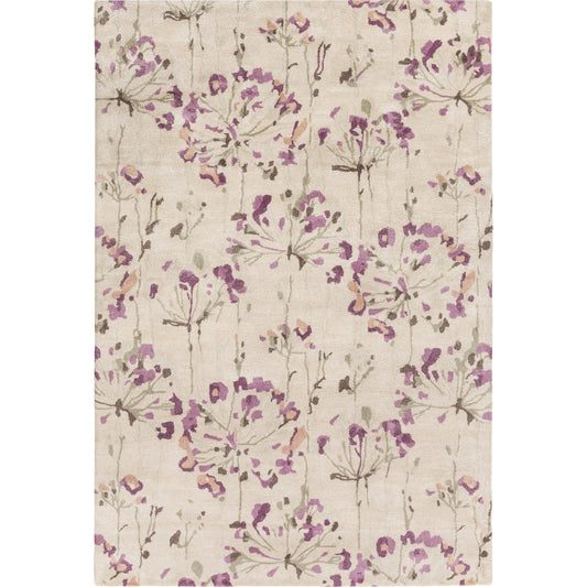 Modern Classics Rug - 20587 by Surya in beige, light gray. Made from 100% new zealand wool in a unique style.